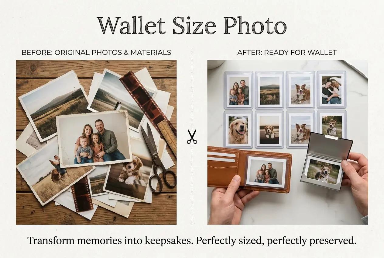 WeShop AIによる財布サイズ写真