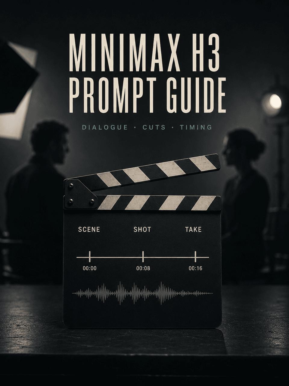  Guide de prompts MiniMax H3 pour les dialogues et le timing