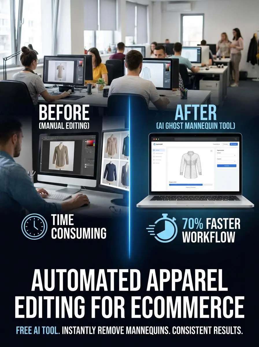 ai ghost mannequin generator by weshop ai