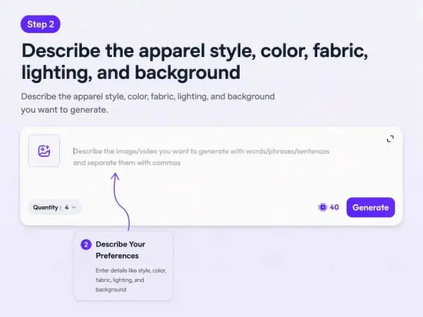 prompt de style de vêtement