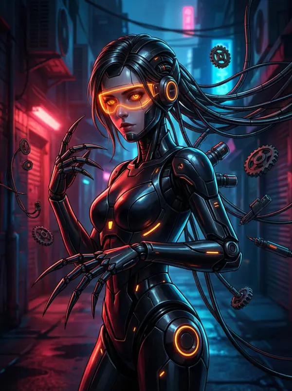 murder drone oc maker by weshop ai