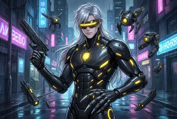 murder drone oc maker by weshop ai