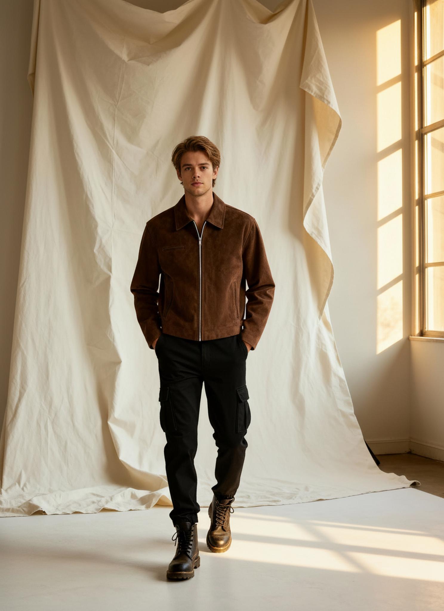 After: Character in expressive action pose