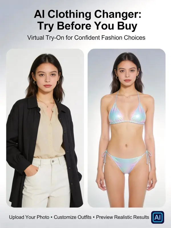 WeShop AI 제공 AI 옷 갈아입기