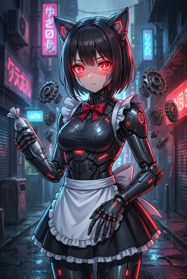 murder drone oc maker by weshop ai