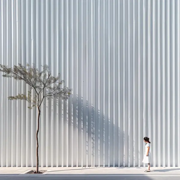 Location - Street Metal Wall
