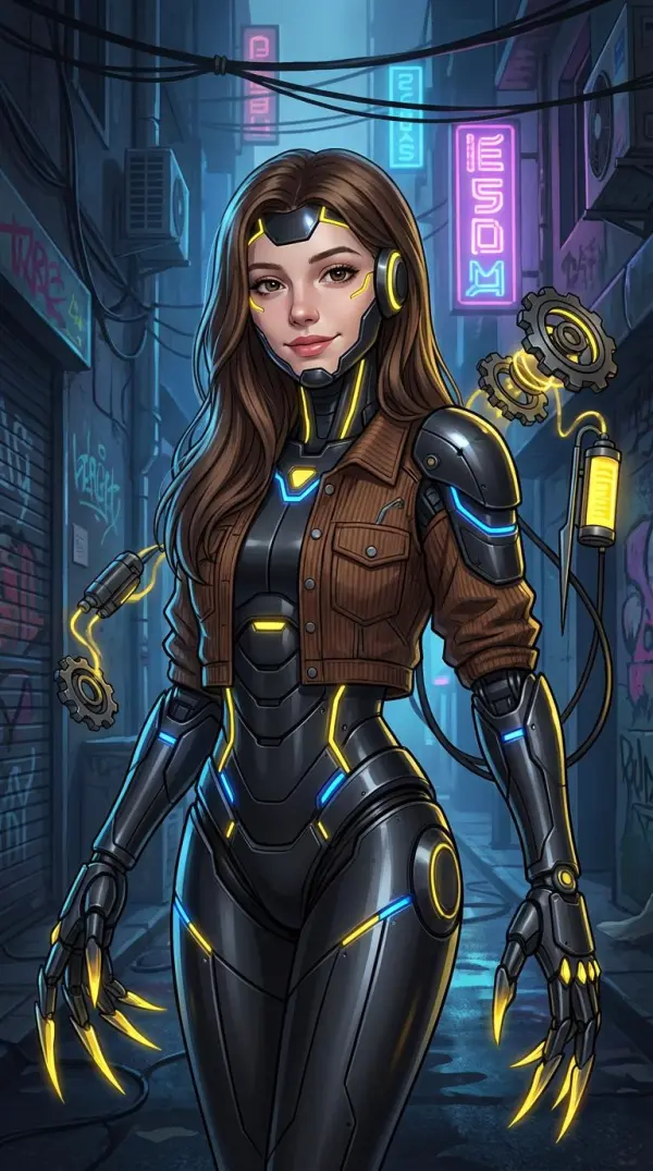 murder drone oc maker by weshop ai