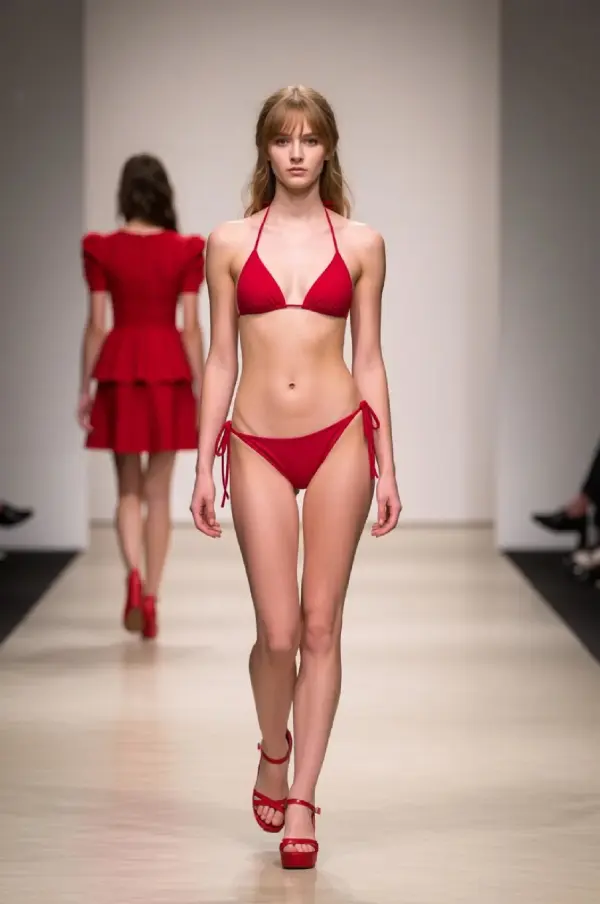 string bikini beauty contest by weshop ai