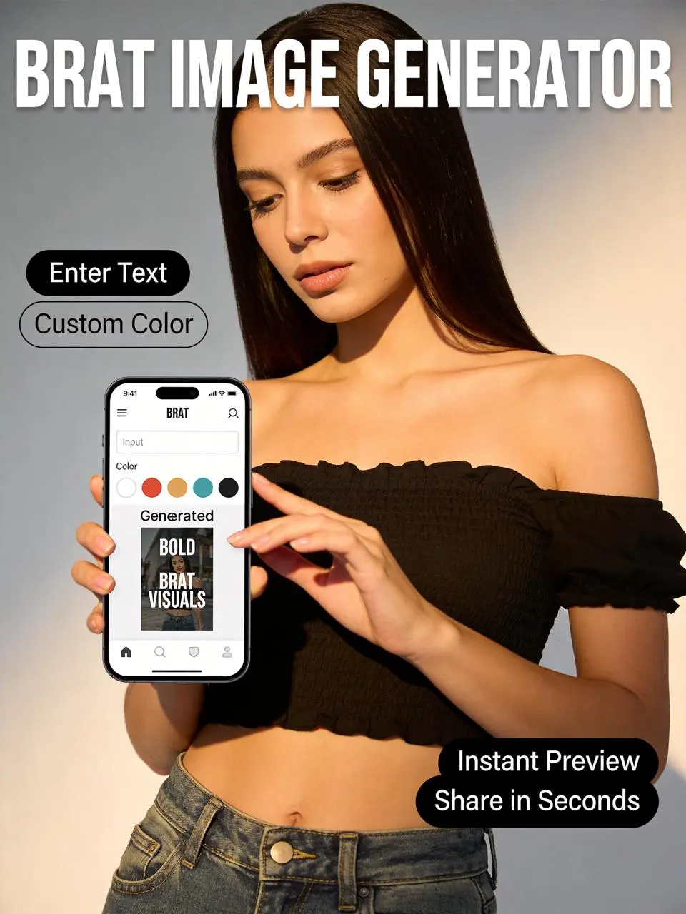 brat generator by weshop ai