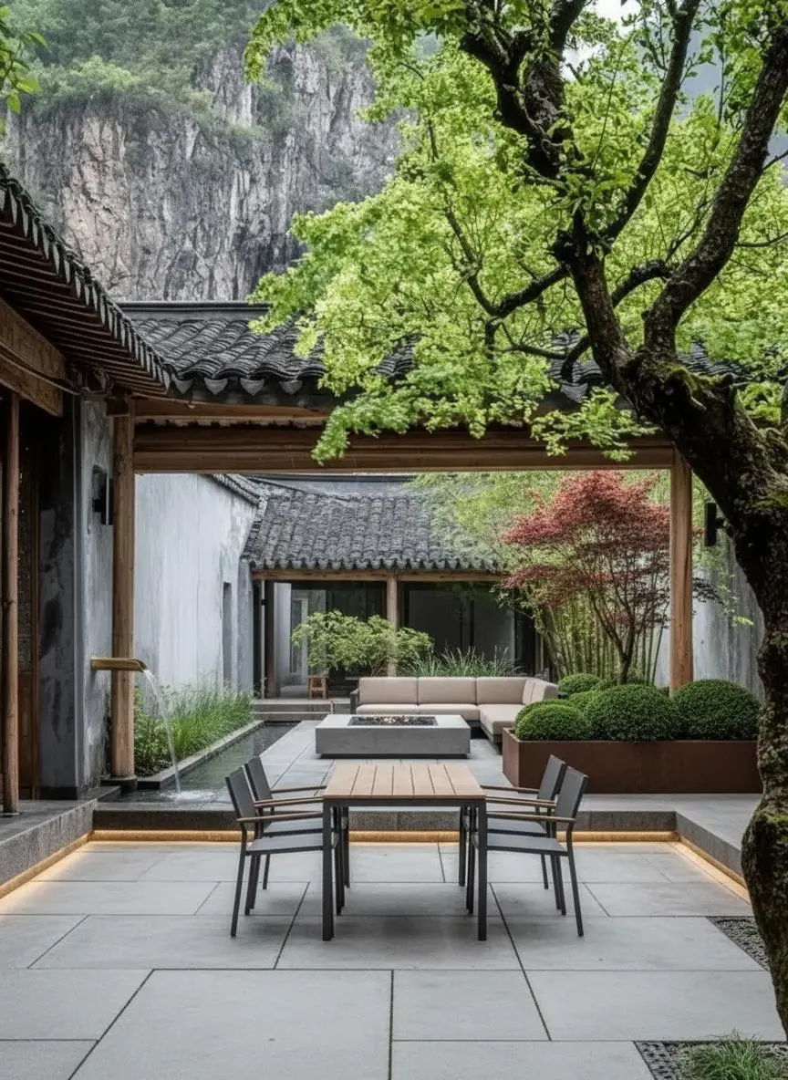 ai landscape design by weshop ai