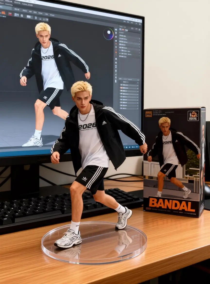 figura de acción IA por WeShop AI