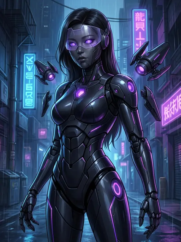 murder drone oc maker by weshop ai