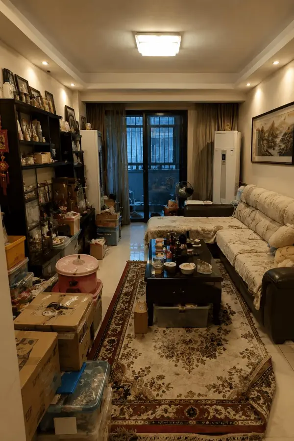 living room design by weshop ai