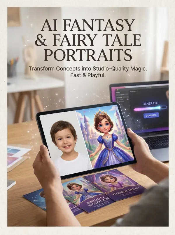 WeShop AI 提供的 Disney 角色生成器