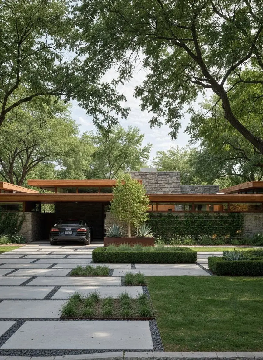 ai landscape design by weshop ai