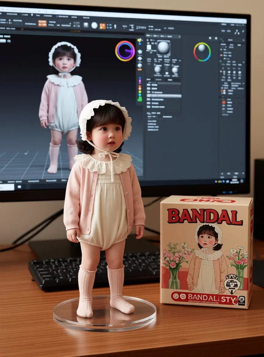 figura de acción IA por WeShop AI