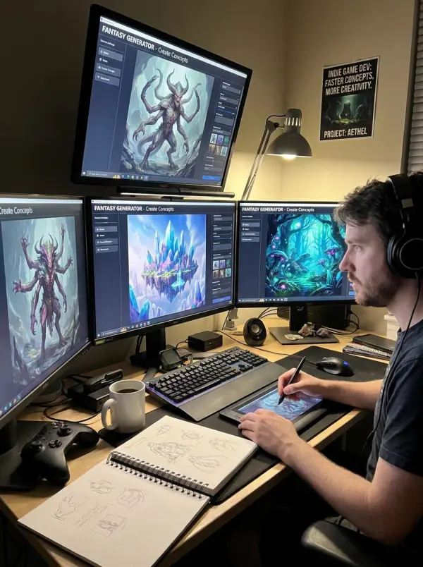 ai fantasy generator от weshop ai