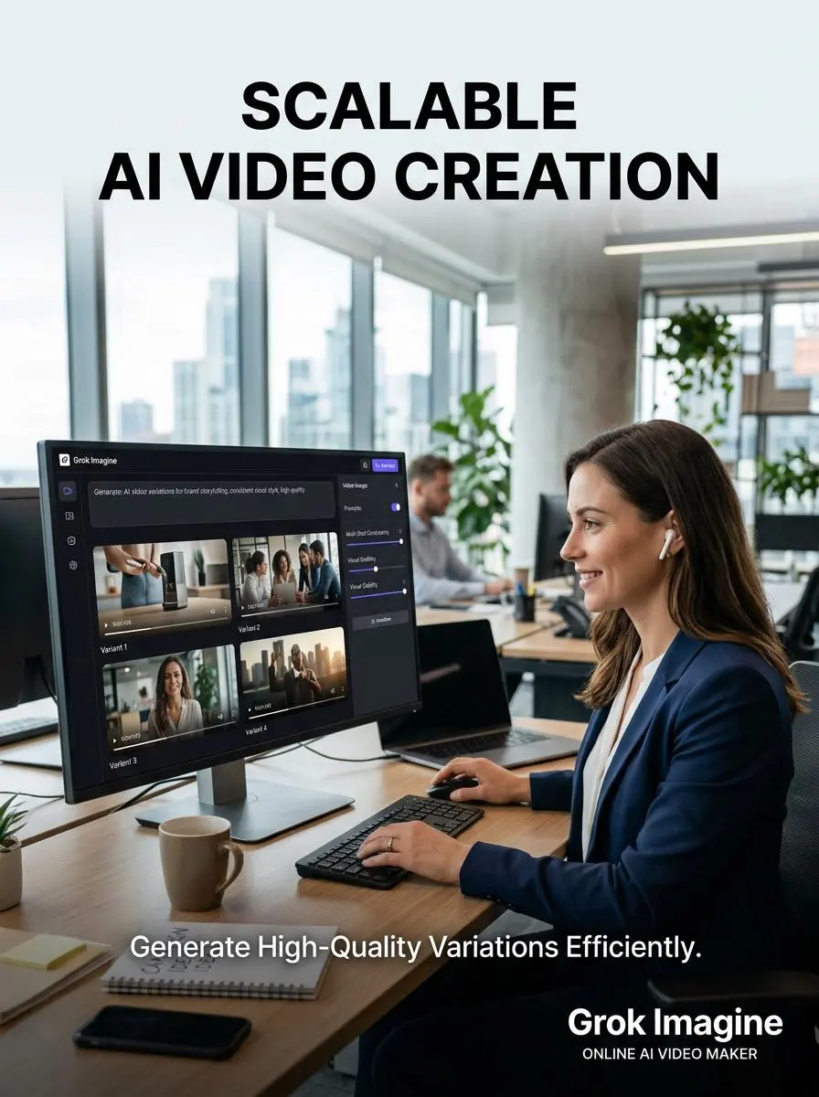 video de grok imagine por weshop ai