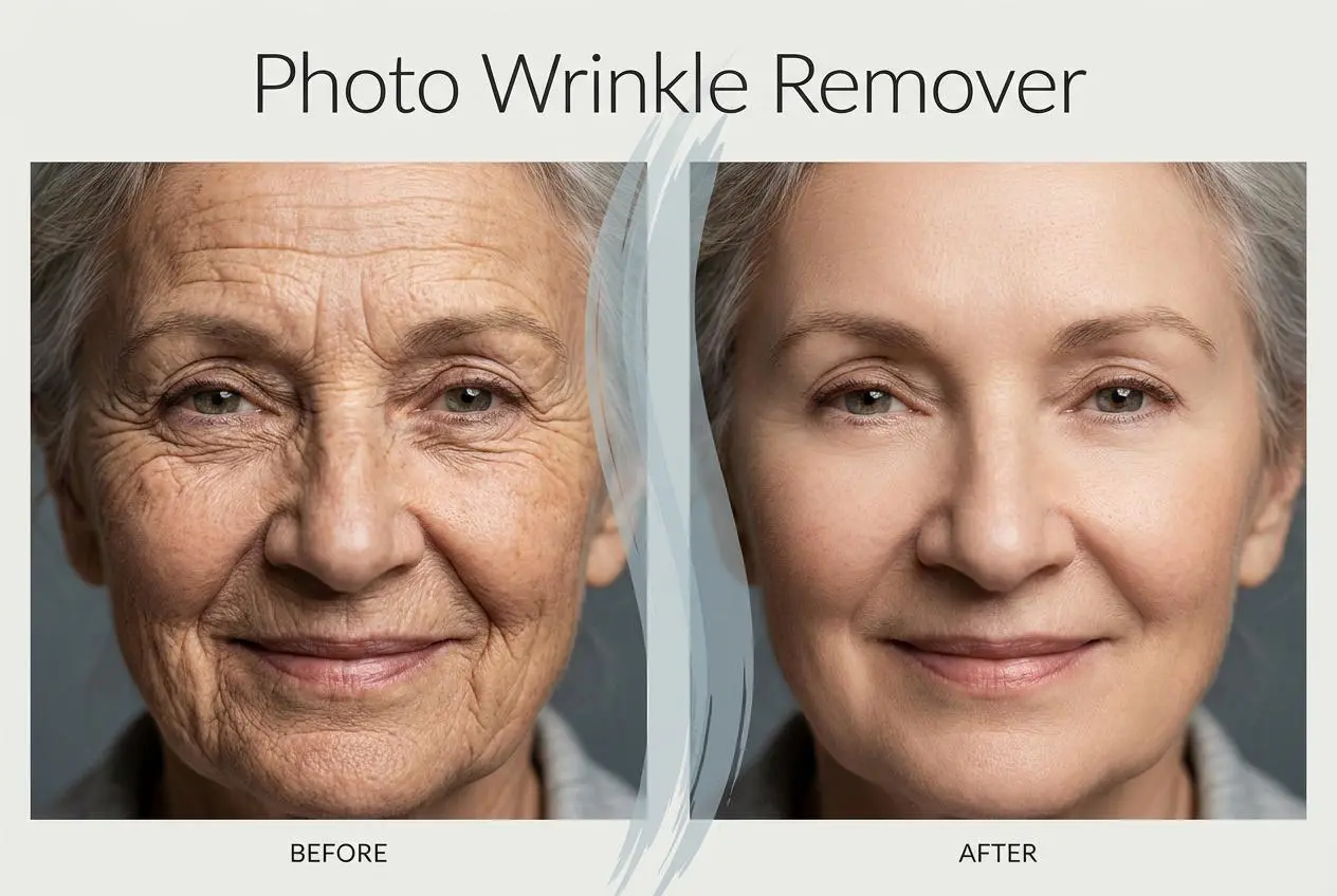 photo wrinkle remover by weshop ai