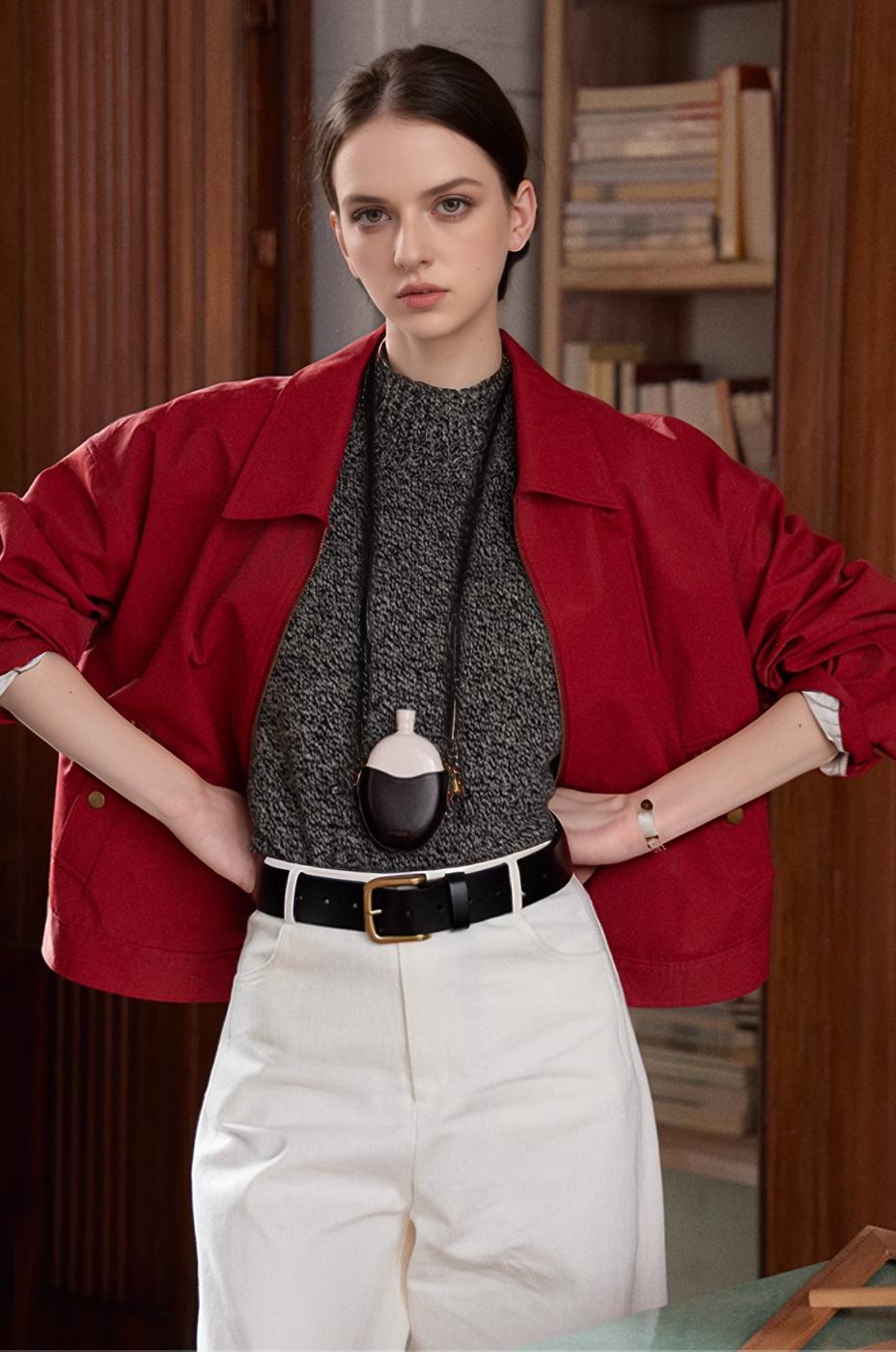 Location - Wooden library interior