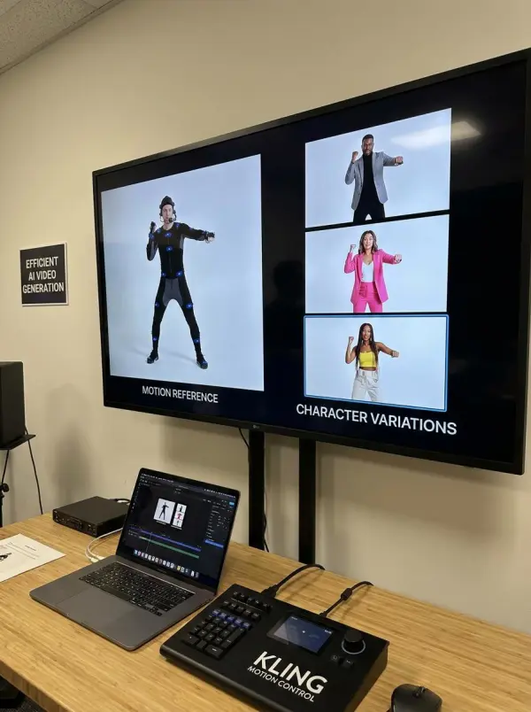 kling motion control por weshop ai