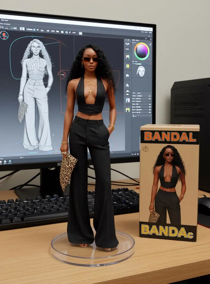 figura de acción IA por WeShop AI