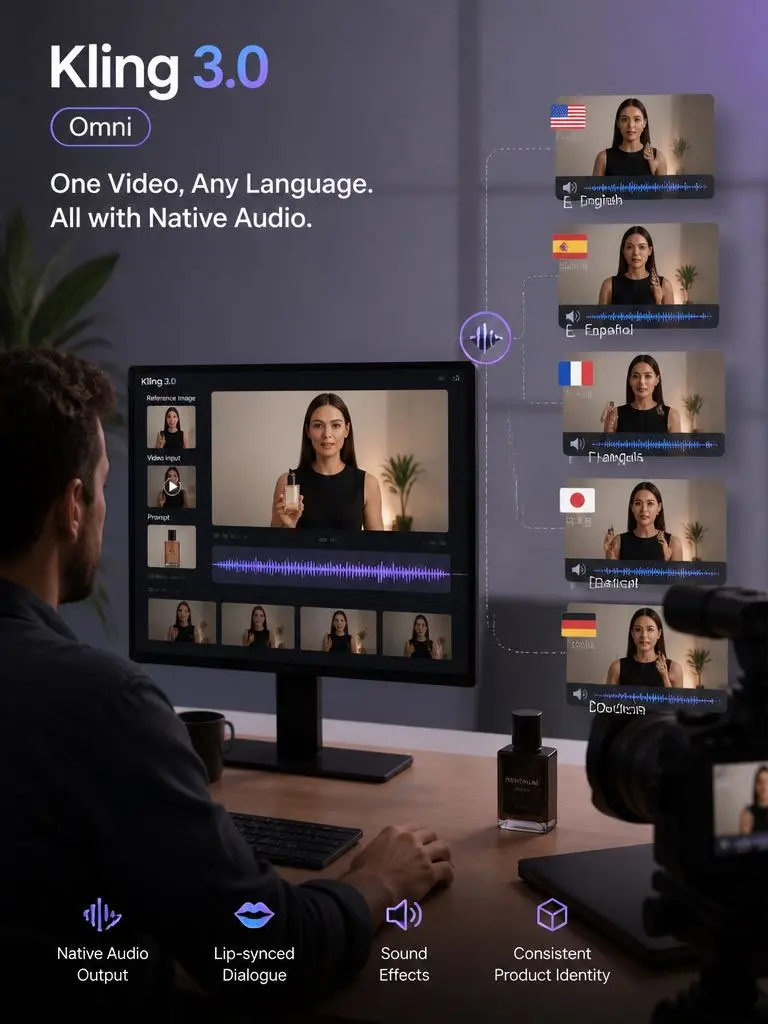 Marketing Video by kling v3 omini