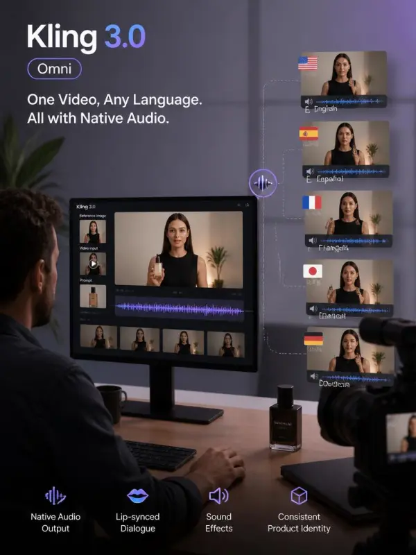 Marketing Video by kling v3 omini