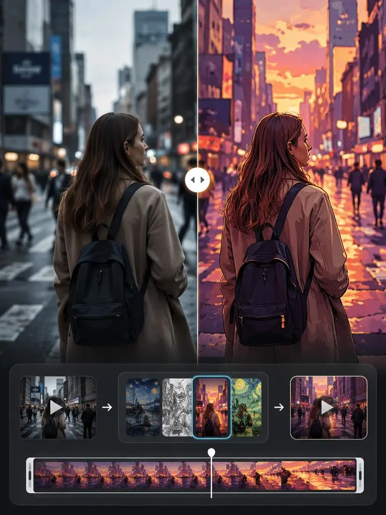 video to video ai workflow