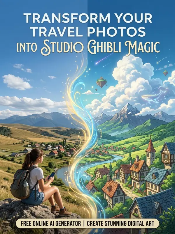ghibli art create by weshop ai 