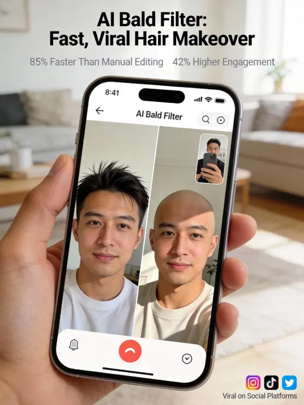 ai bald filter by weshop ai