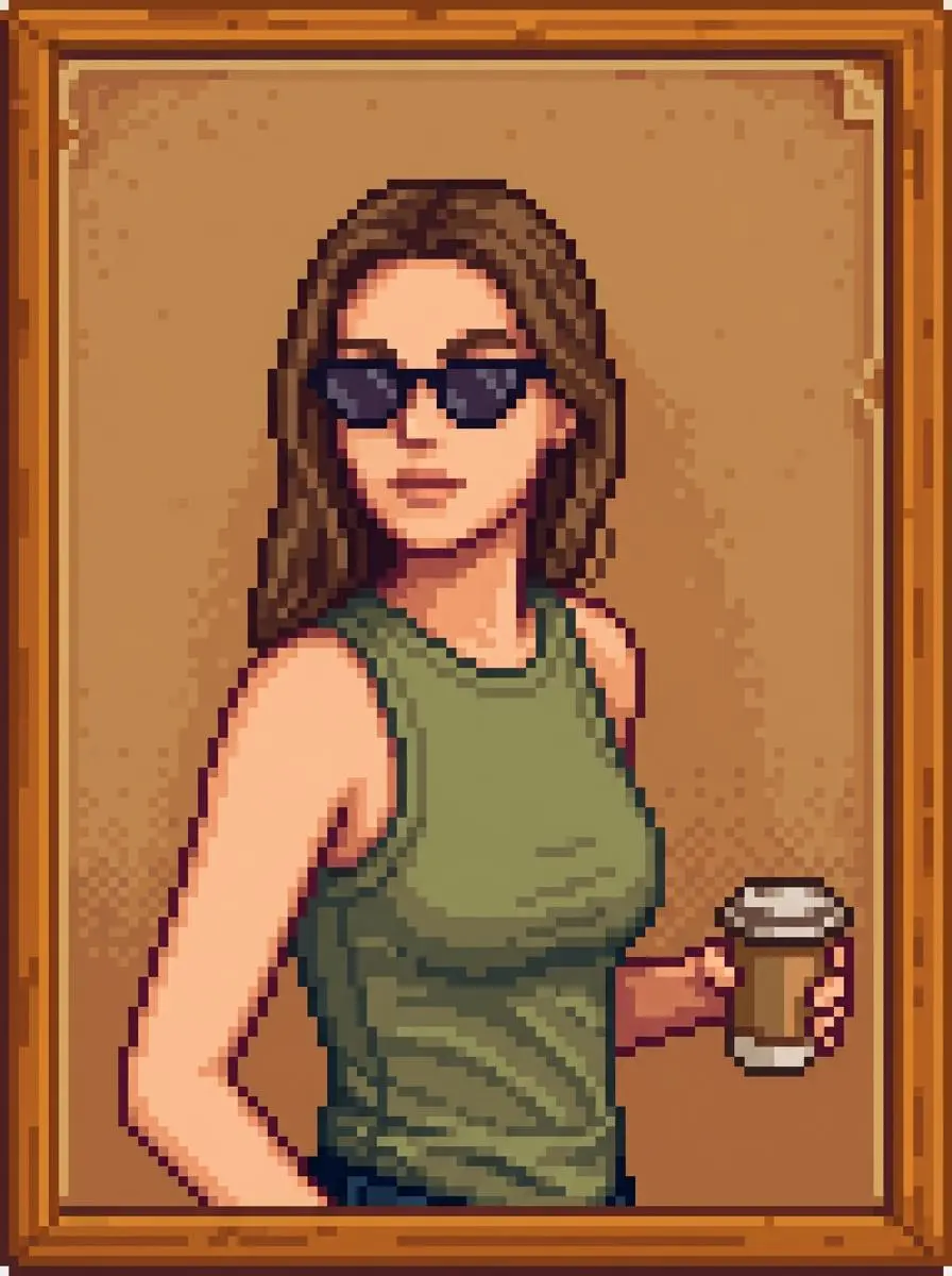 stardew valley portrait by weshop ai