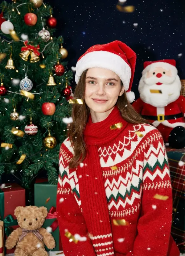 ai christmas photo generator by weshop ai