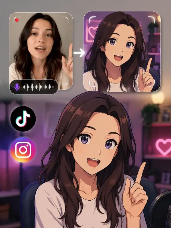 video a anime para redes sociales