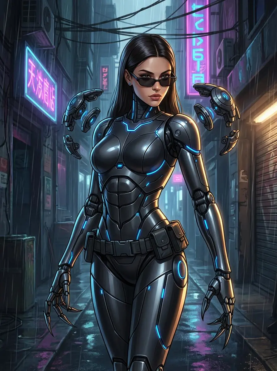 murder drones oc by weshop ai