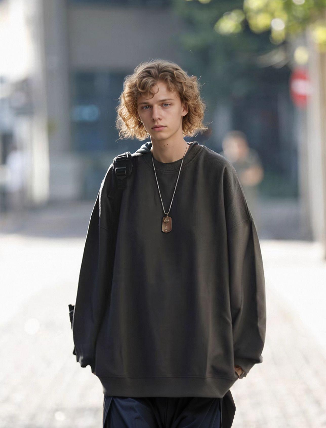 Location - Urban sidewalk scene