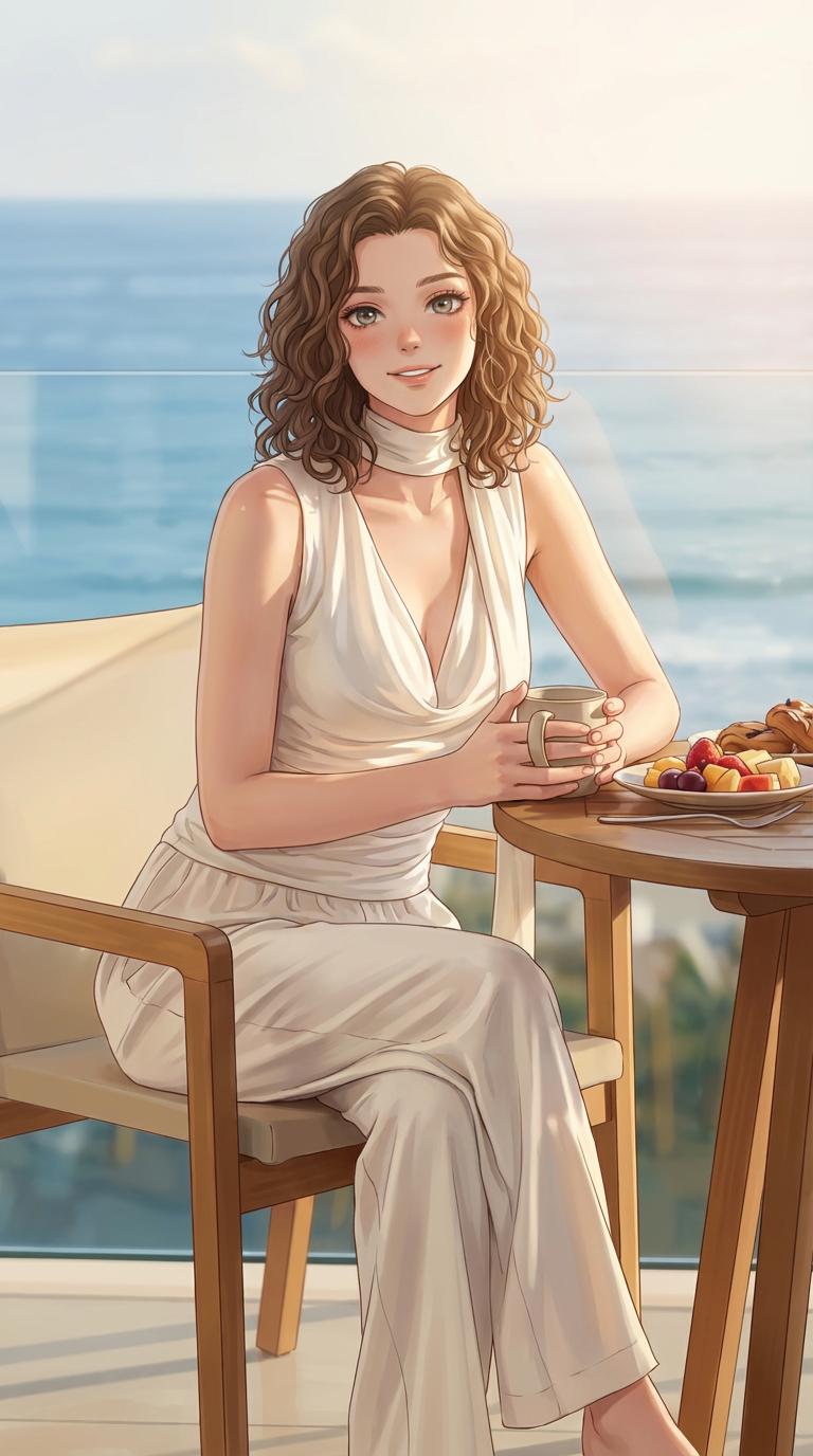 cute anime girl ai bikini by weshop ai