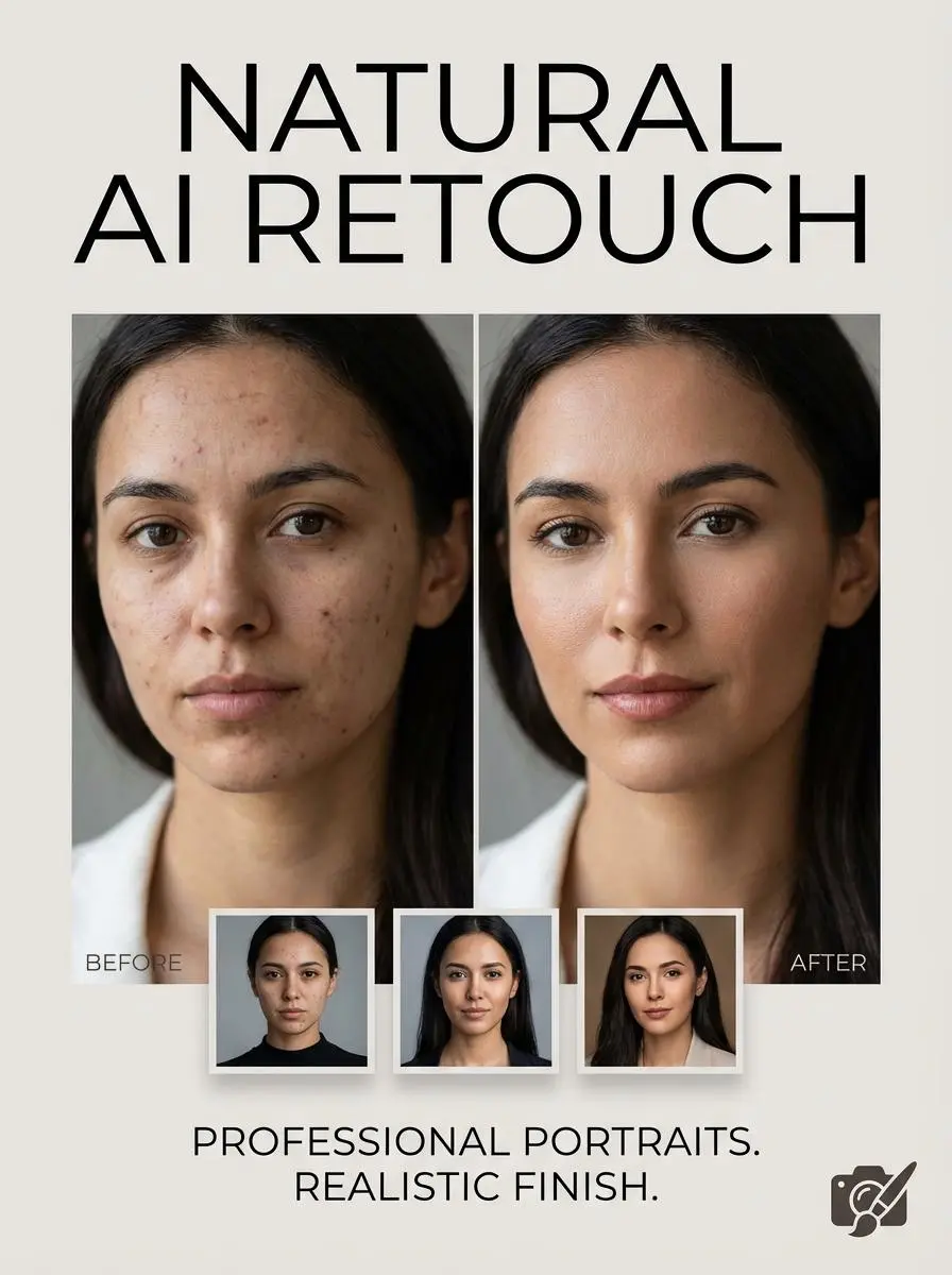 KI-Hautkorrektur von WeShop AI