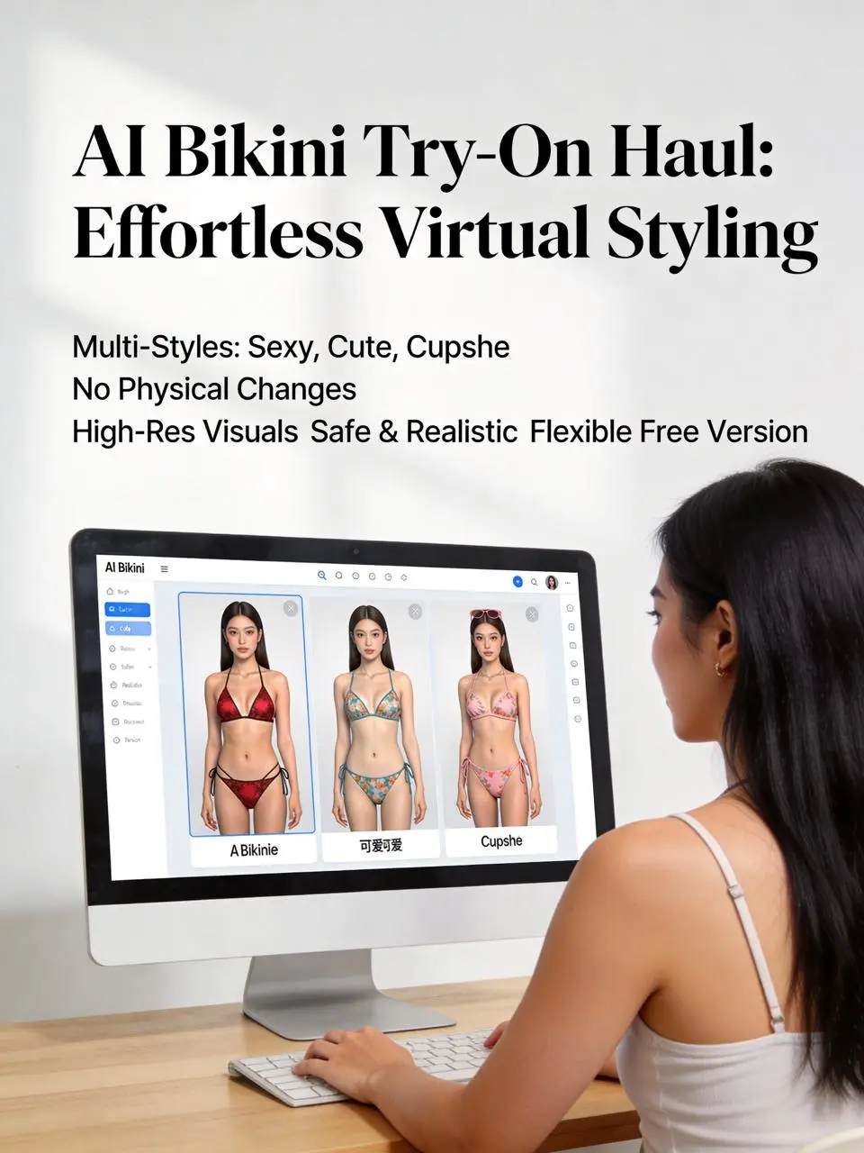 ai bikini try on by weshop ai