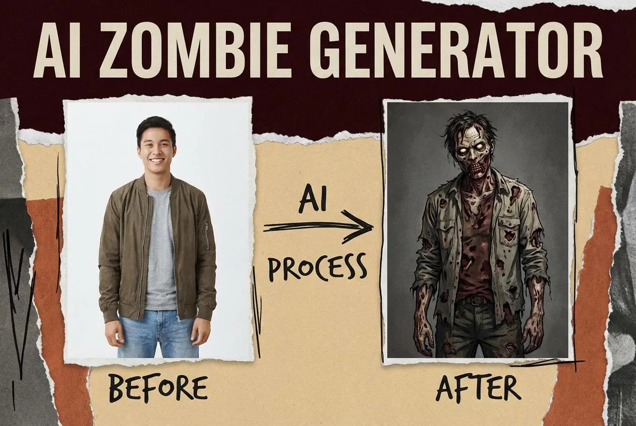 ai zombie generator by weshop ai