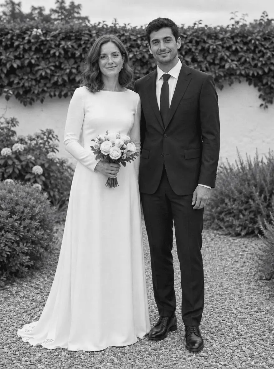Wedding Photo Editing Prompts for Two Romantic Looks
