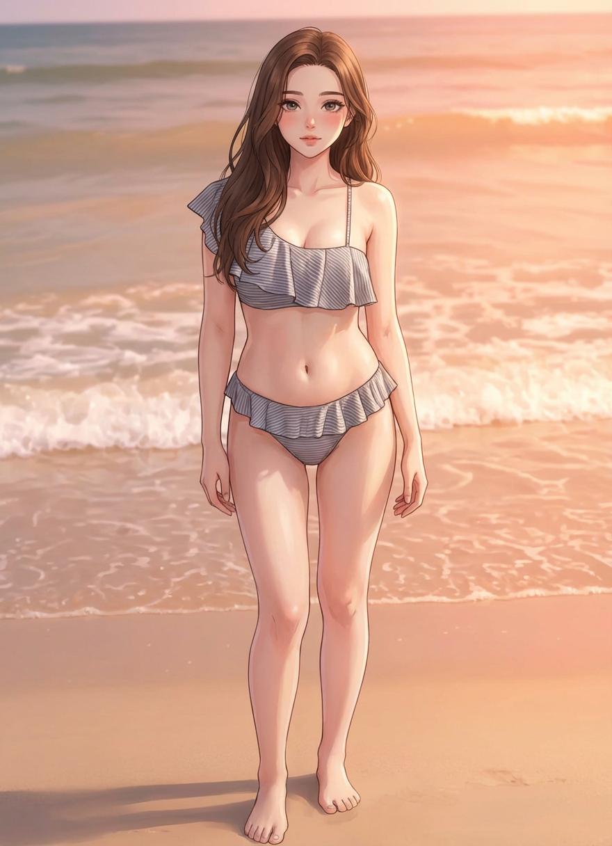 ai bikini model by weshop ai