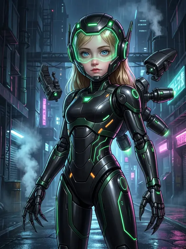 murder drone oc maker by weshop ai