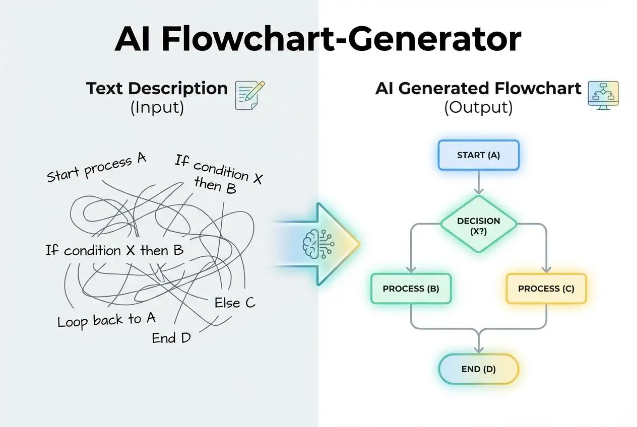 flowchart generator by weshop ai