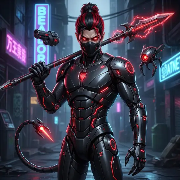 murder drone oc maker by weshop ai