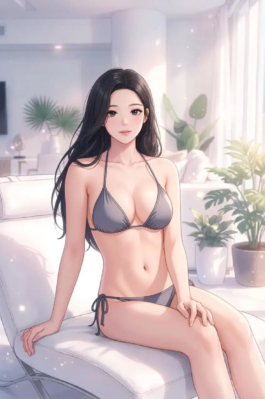ai cute anime girl ai bikini by weshop ai
