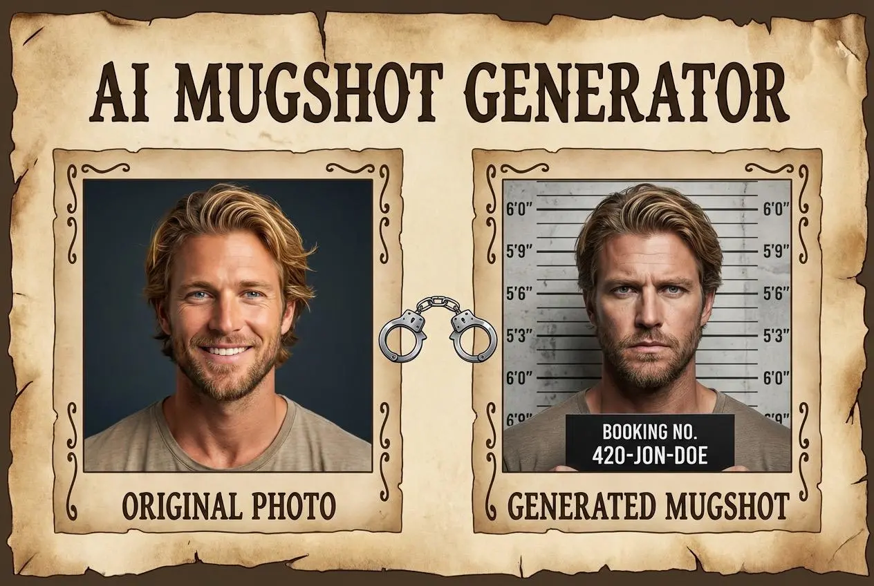 ai mugshot generator by weshop ai