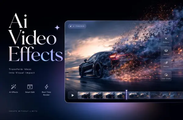 efeitos de vídeo ia por WeShop AI