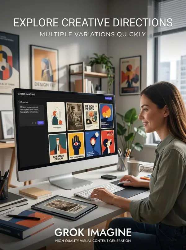 WeShop AI가 제작한 Grok Imagine AI 이미지