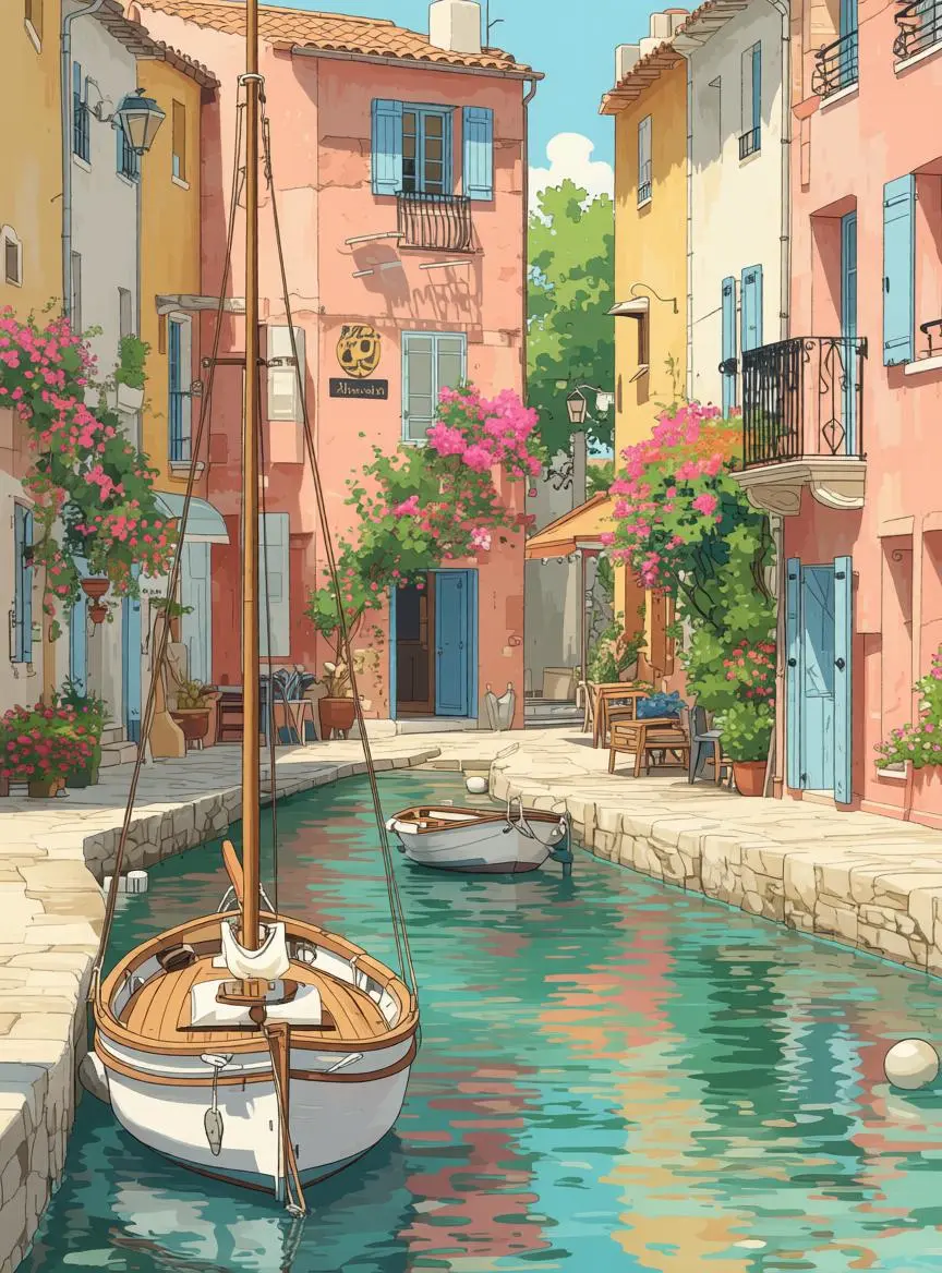 arte ghibli creado por weshop ai